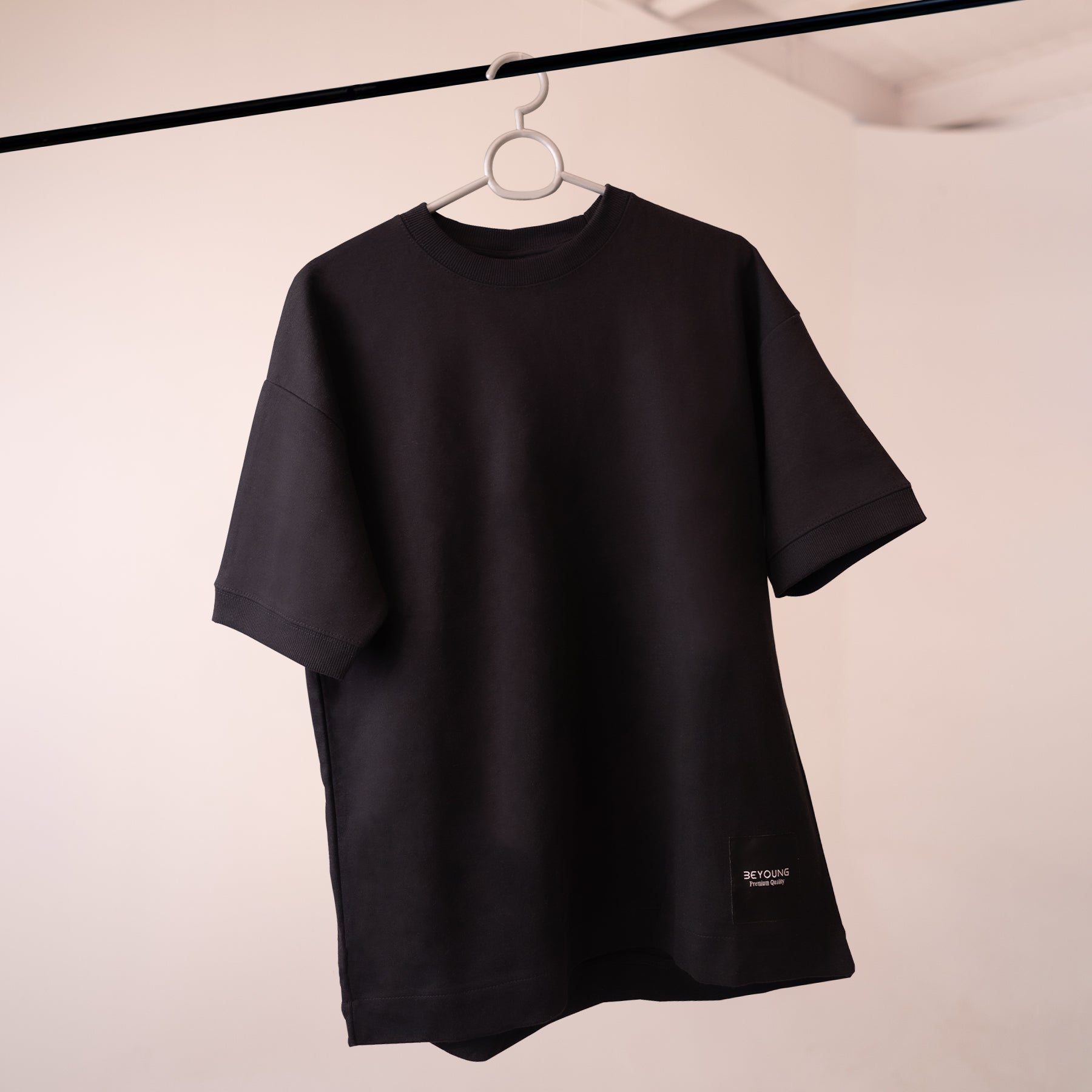 Premium Unisex Black Oversized Tee Shirt